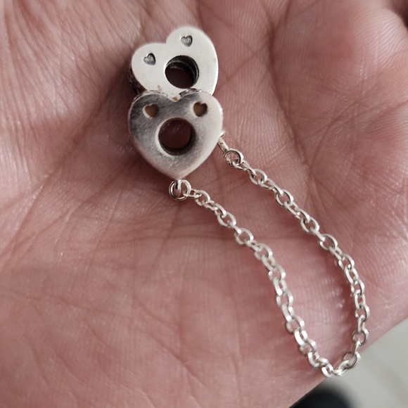 Pandora Sparkling Arcs of Love Safety Chain - Picture 3 of 4